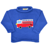Luigi Luigi Fire Truck Rolled Neck Sweater
