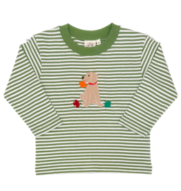 Luigi Luigi Lab w/ Leaves Stripe T-Shirt