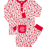 Smockingbird Smockingbird Shelf Elf Pajama Set