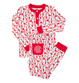 Smockingbird Smockingbird Shelf Elf Pajama Set