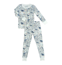 Heyward House Heyward House 2 Piece Pajama Set - Woodland Animals