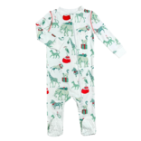 Heyward House Heyward House Footed Pajama - Christmas Safari