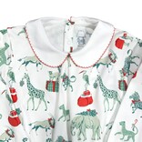 Heyward House Heyward House Play Shirt & Leggings - Christmas Safari