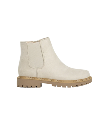 ShuShop Shushop Zophie Light Grey Suede Boots