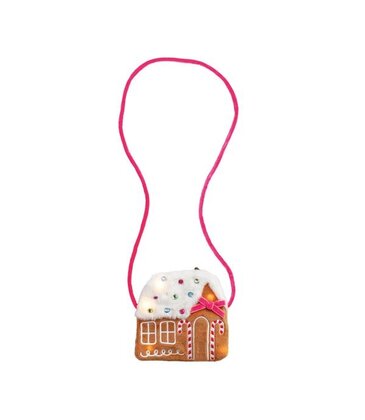 Mud Pie Mud Pie Light-Up Gingerbread Purse
