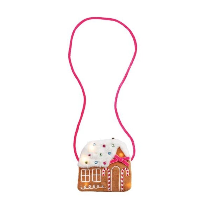 Mud Pie Mud Pie Light-Up Gingerbread Purse