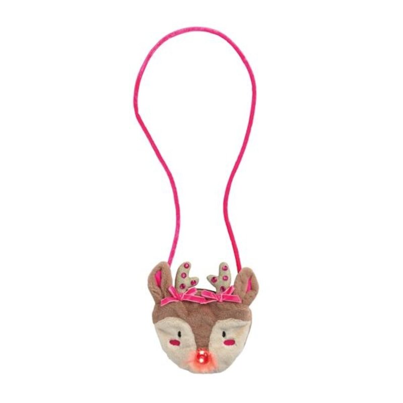 Mud Pie Mud Pie Light-Up Reindeer Purse