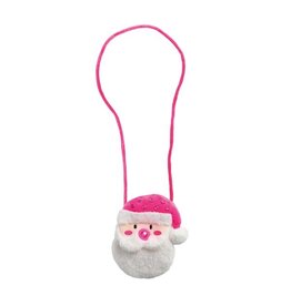 Mud Pie Mud Pie Light-Up Santa Purse