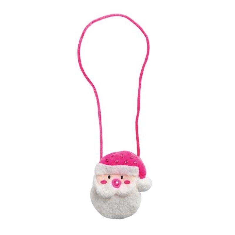 Mud Pie Mud Pie Light-Up Santa Purse