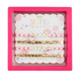 Mud Pie Mud Pie BFF Hearts Beaded Bracelets