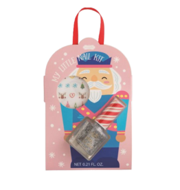 Mud Pie Mud Pie My Little Nail Kit - Nutcracker/Silver
