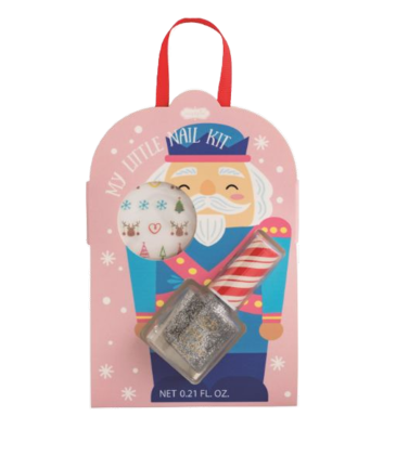 Mud Pie Mud Pie My Little Nail Kit - Nutcracker/Silver