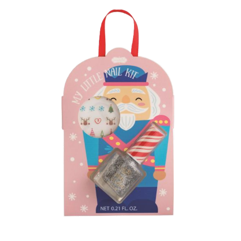 Mud Pie Mud Pie My Little Nail Kit - Nutcracker/Silver