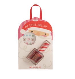 Mud Pie Mud Pie My Little Nail Kit - Santa/Red
