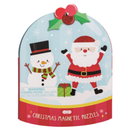 Mud Pie Mud Pie Santa Globe Magnetic Puzzle Book