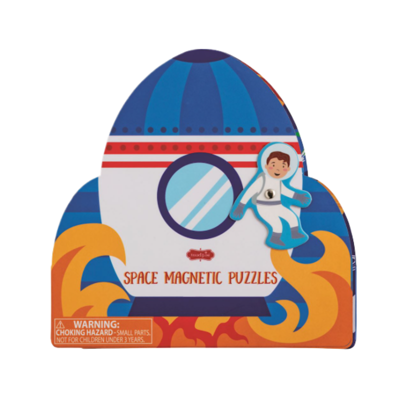 Mud Pie Mud Pie Rocket Magnetic Puzzle Book