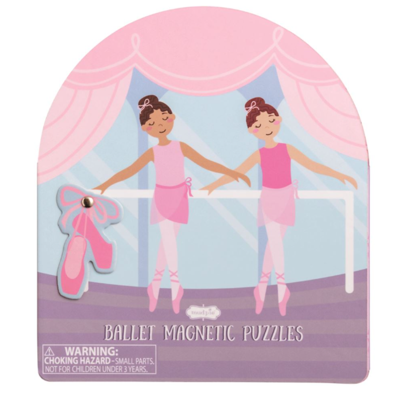 Mud Pie Mud Pie Ballet Studio Magnetic Puzzle Book