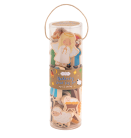 Mud Pie Mud Pie Nativity Wood Toy Set