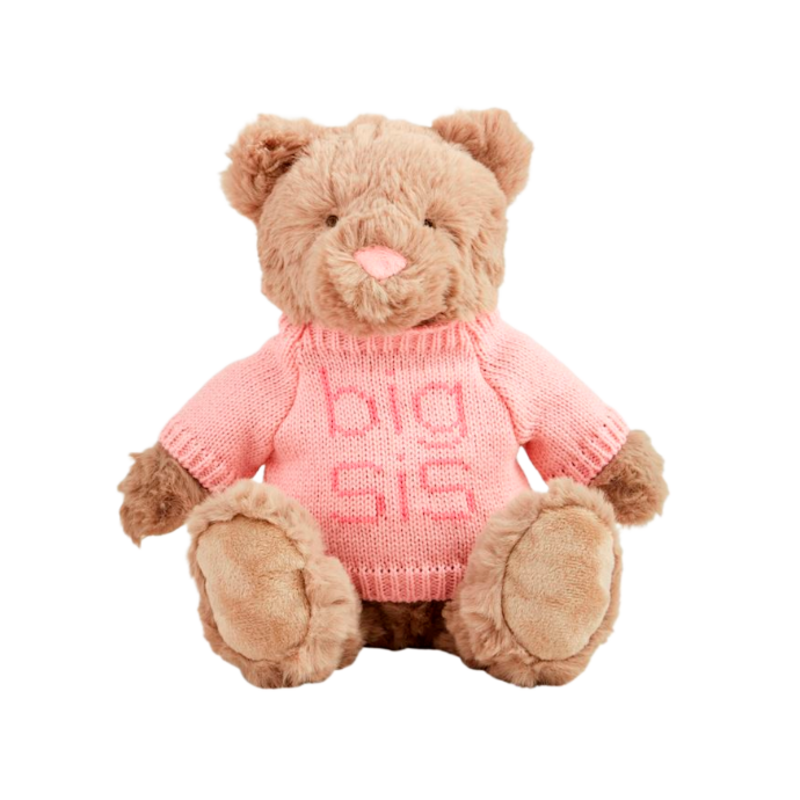 Mud Pie Mud Pie Big Sis Plush Bear
