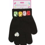 Mud Pie Mud Pie Black Glitzy Gloves