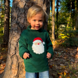 Mud Pie Mud Pie Green Santa Rollneck Sweater