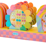Mud Pie Mud Pie Glitzy Gems Stick-On Earrings