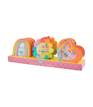 Mud Pie Mud Pie Glitzy Gems Stick-On Earrings