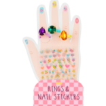 Mud Pie Mud Pie Ring & Nail Sticker Set