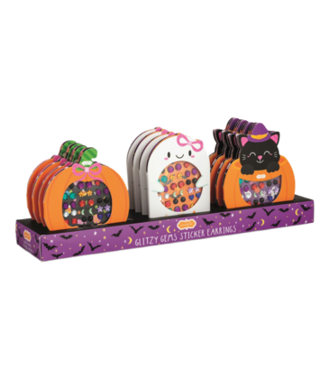 Mud Pie Mud Pie Halloween Sticker Earrings