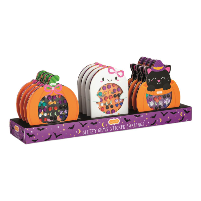Mud Pie Mud Pie Halloween Sticker Earrings