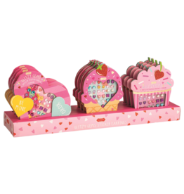 Mud Pie Mud Pie Valentine's Sticker Earrings