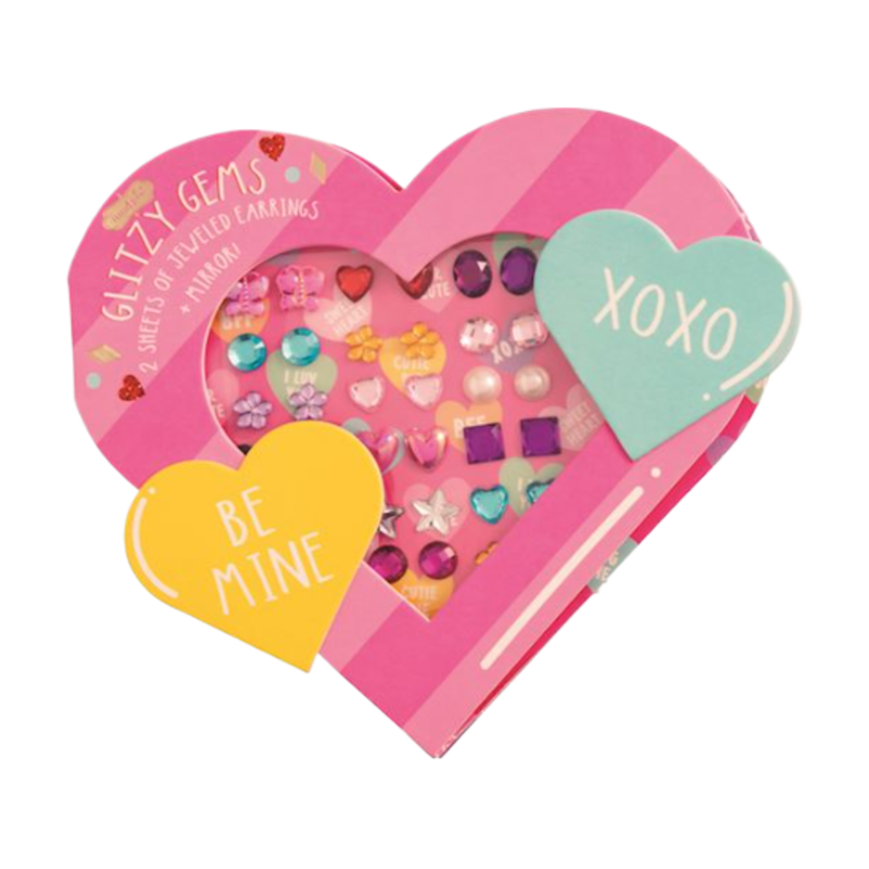 Mud Pie Mud Pie Valentine's Sticker Earrings