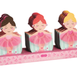 Mud Pie Mud Pie Ballerina Sticker Earrings