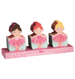 Mud Pie Mud Pie Ballerina Sticker Earrings