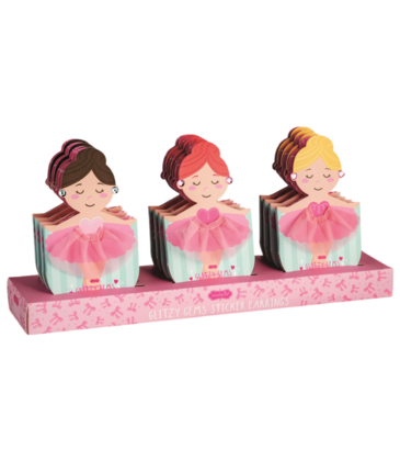 Mud Pie Mud Pie Ballerina Sticker Earrings