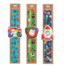 Mud Pie Mud Pie Boy Light-Up Slap Bracelet