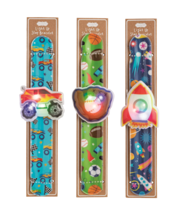 Mud Pie Mud Pie Boy Light-Up Slap Bracelet