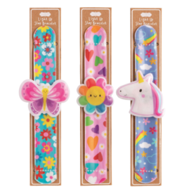 Mud Pie Mud Pie Girl Light-Up Slap Bracelet
