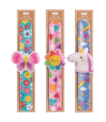Mud Pie Mud Pie Girl Light-Up Slap Bracelet