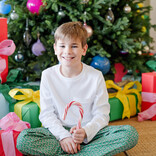 Lila + Hayes Lila + Hayes Beckett Pant - Candy Cane Lane