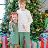 Lila + Hayes Lila + Hayes Beckett Pant - Candy Cane Lane