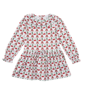 Lila + Hayes Lila + Hayes Ellery Dress - Cowboy Christmas