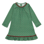 Lila + Hayes Lila + Hayes Carlin Dress - Candy Cane Lane