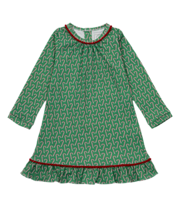 Lila + Hayes Lila + Hayes Carlin Dress - Candy Cane Lane