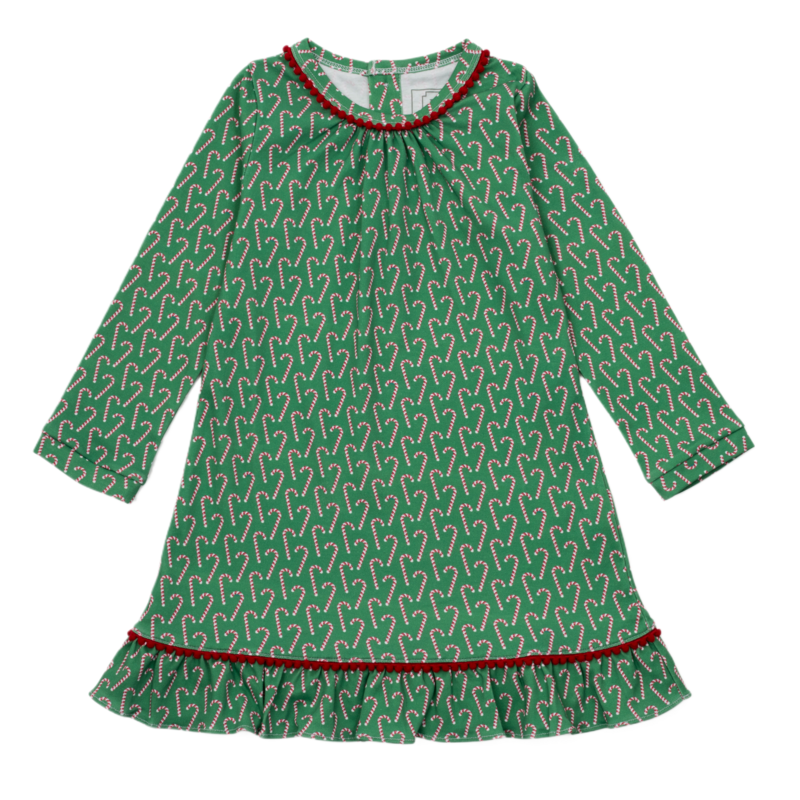 Lila + Hayes Lila + Hayes Carlin Dress - Candy Cane Lane