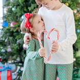 Lila + Hayes Lila + Hayes Carlin Dress - Candy Cane Lane