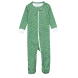 Lila + Hayes Lila + Hayes Parker Zipper Pajama - Candy Cane Lane