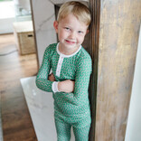 Lila + Hayes Lila + Hayes Jack Pajama Set - Candy Cane Lane