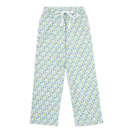 Lila + Hayes Lila + Hayes Beckett Pant - Mod Holiday Blue