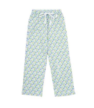 Lila + Hayes Lila + Hayes Beckett Pant - Mod Holiday Blue